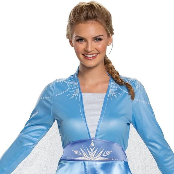 Elsa Disguise womens Disney Elsa Frozen 2 Deluxe Adult Costume - Picture 4 of 6